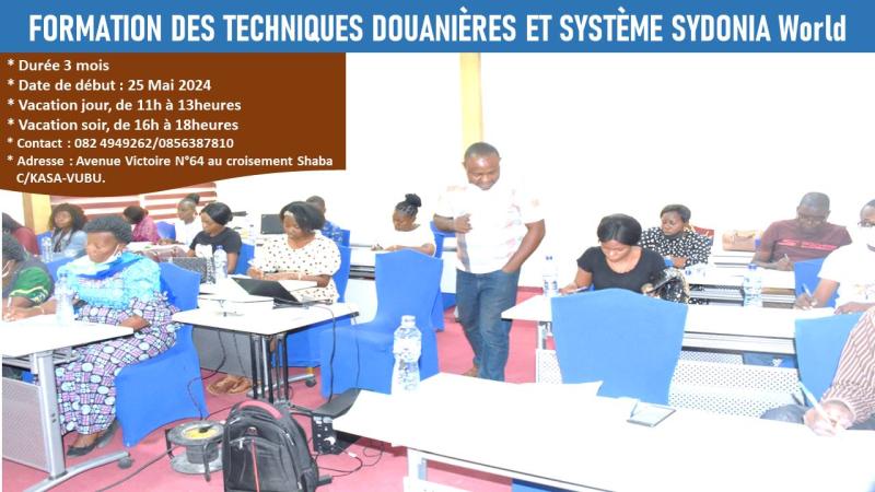 FORMATION DE TECHNIQUES DOUANIERES ET SYSTEME SYDONIA WORLD